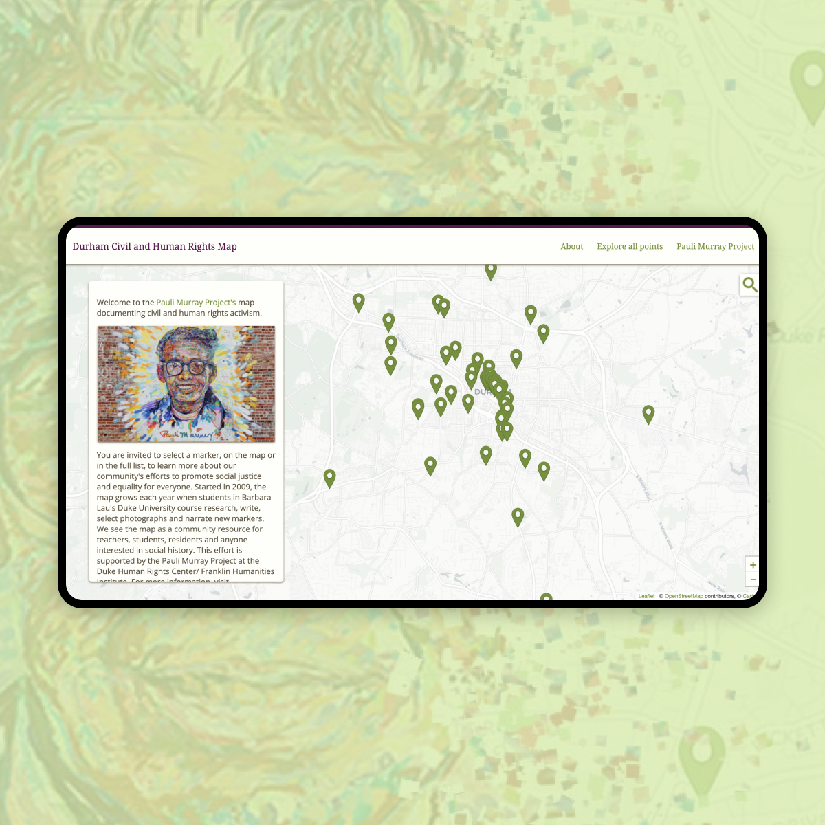  Durham Civil and Human Rights Center: Pauli Murray Project 